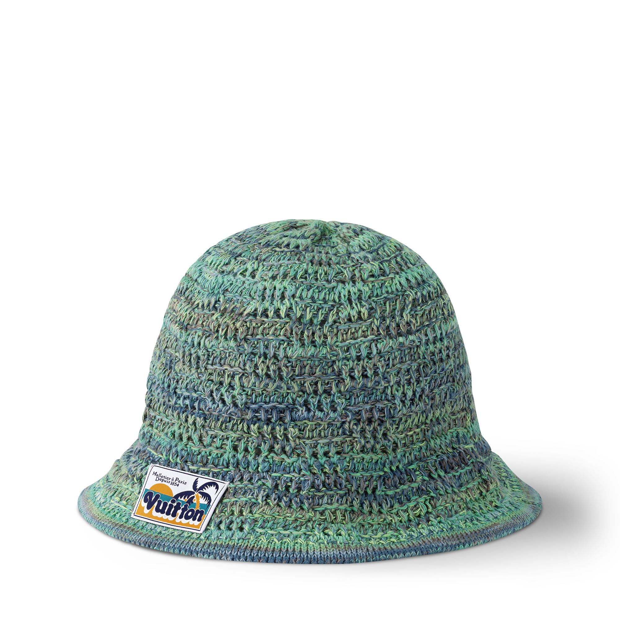 LOUIS VUITTON バケットハット ネイビー ミントグリーン LOUIS VUITTON バケットハット ネイビー ミントグリーン